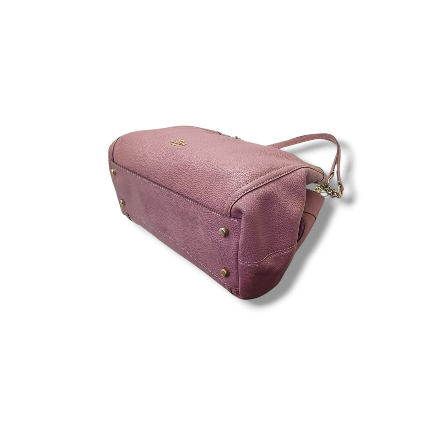 Coach Turnlock Edie Shoulder Bag Ghw (Pink)