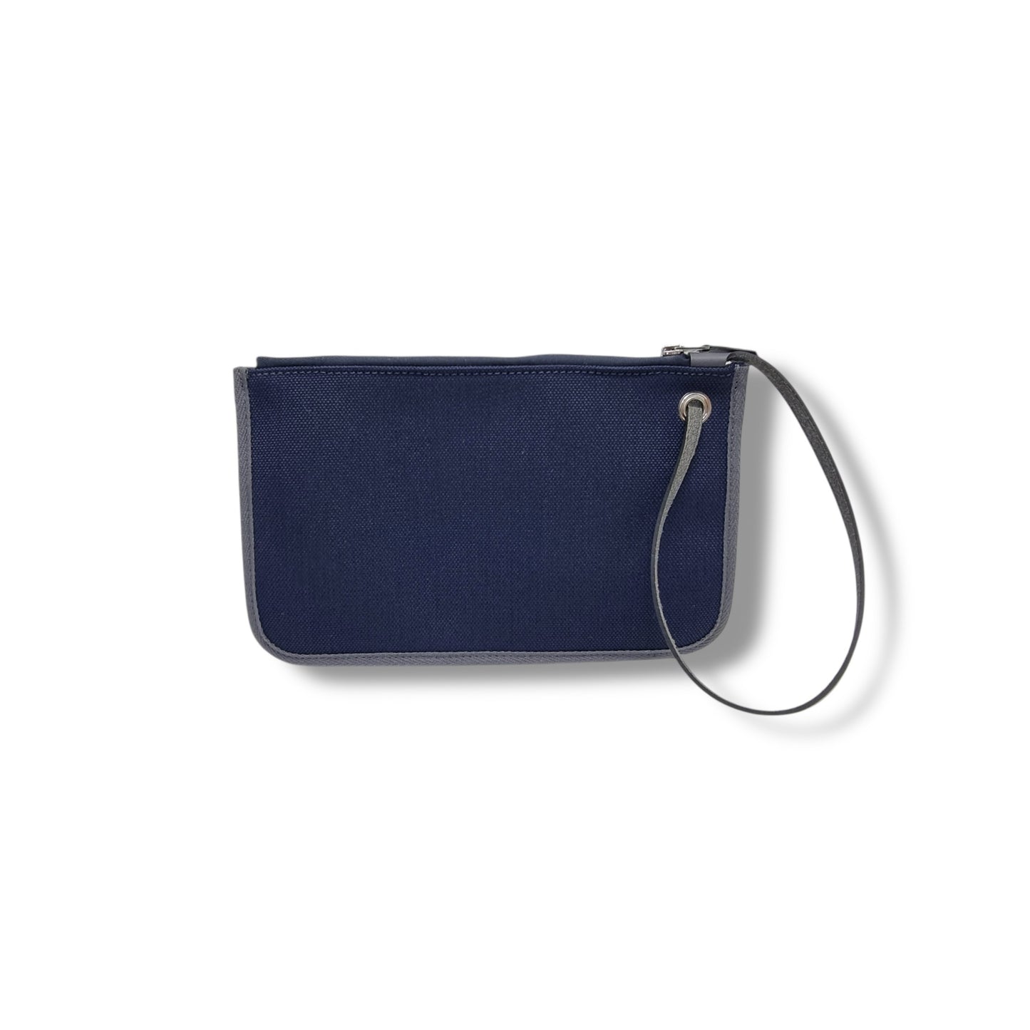 Hermes Herbag Zip PM 31 Canvas Hunter Cowhide Leather Phw (Bleu Marine/Ardoise)