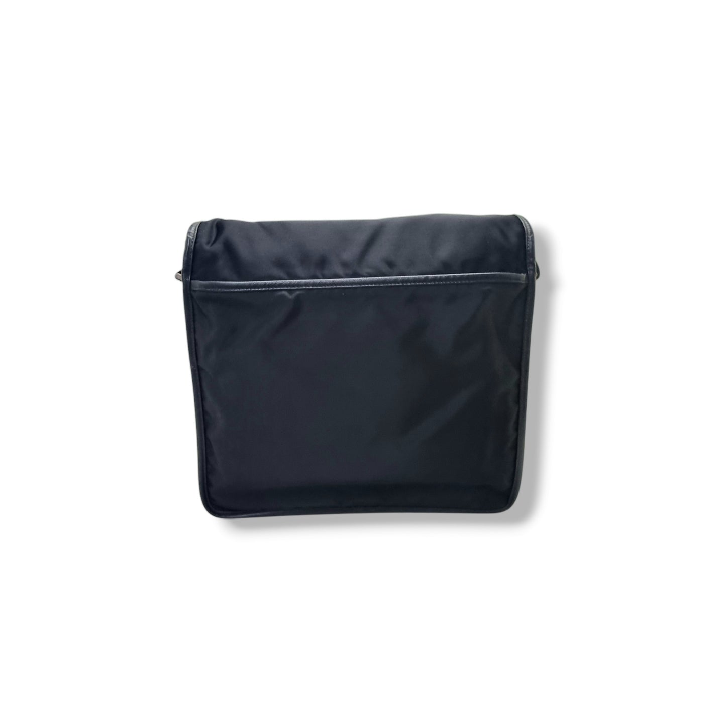 Prada V166 Tessuto Messenger Bag Shw (Black)