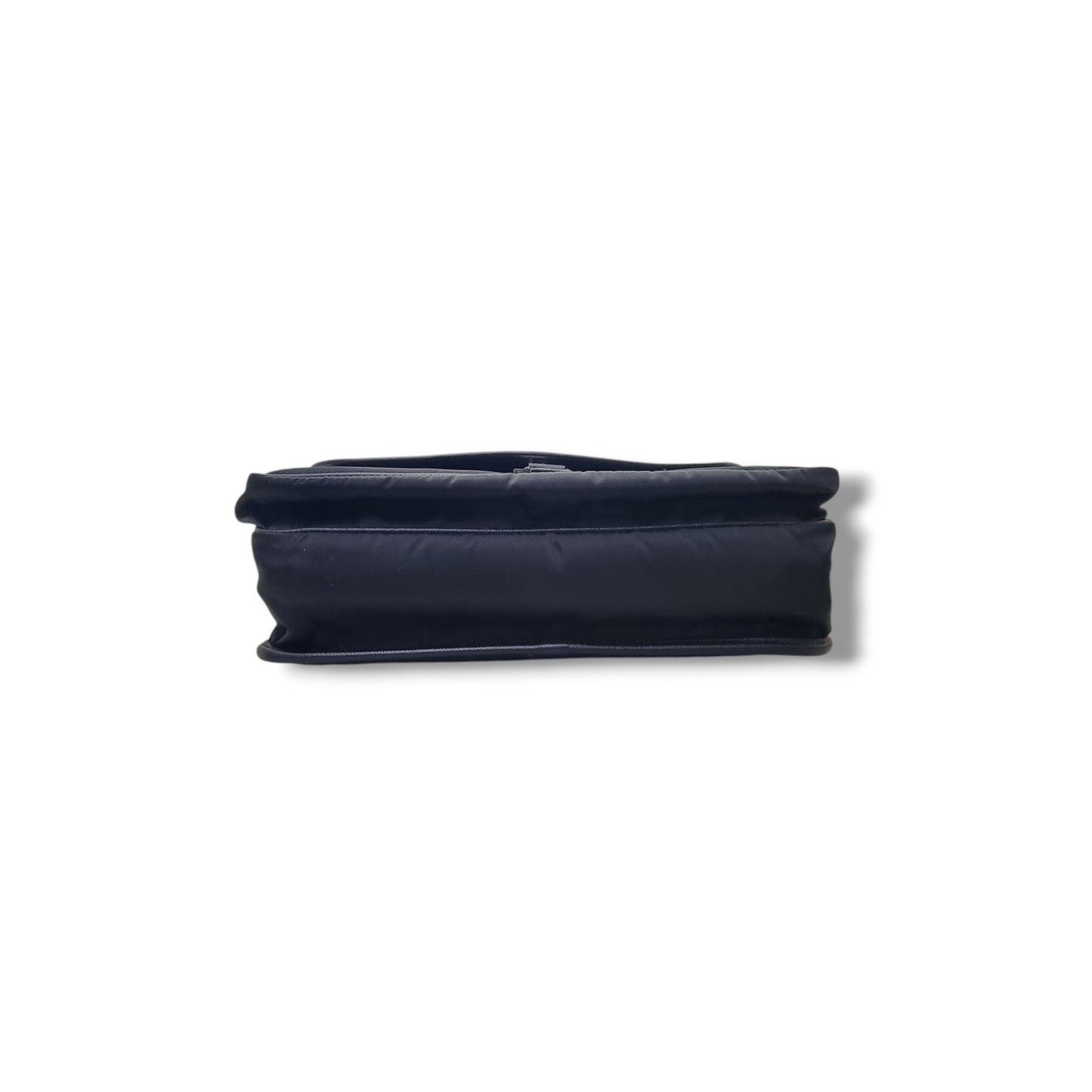 Prada V166 Tessuto Messenger Bag Shw (Black)