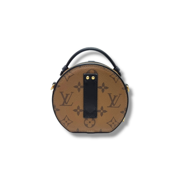 Louis Vuitton Boite Chapeau Mini Crossbody Monogram Reverse Ghw