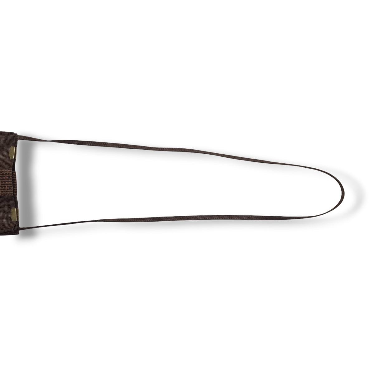 Hermes Herline Canvas Pochette Crossbody (Brown)