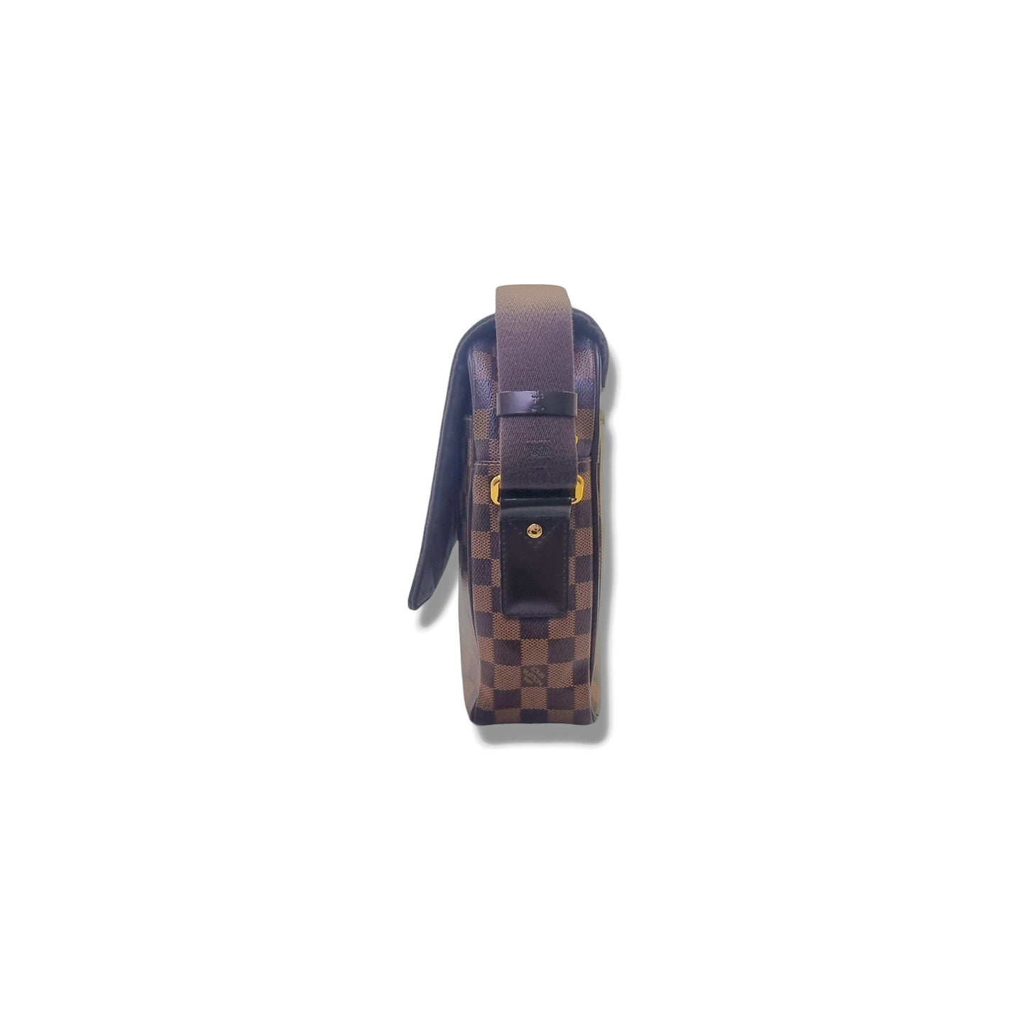 Louis Vuitton Shelton MM Messenger Bag Damier Ebene Ghw