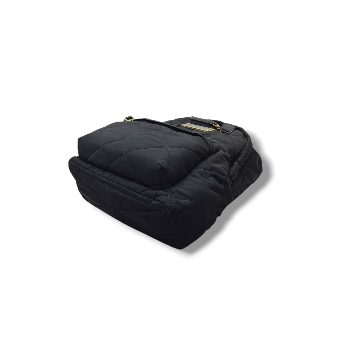 Marc Jacobs	Quilted Nylon Mini Backpack Ghw (Black)