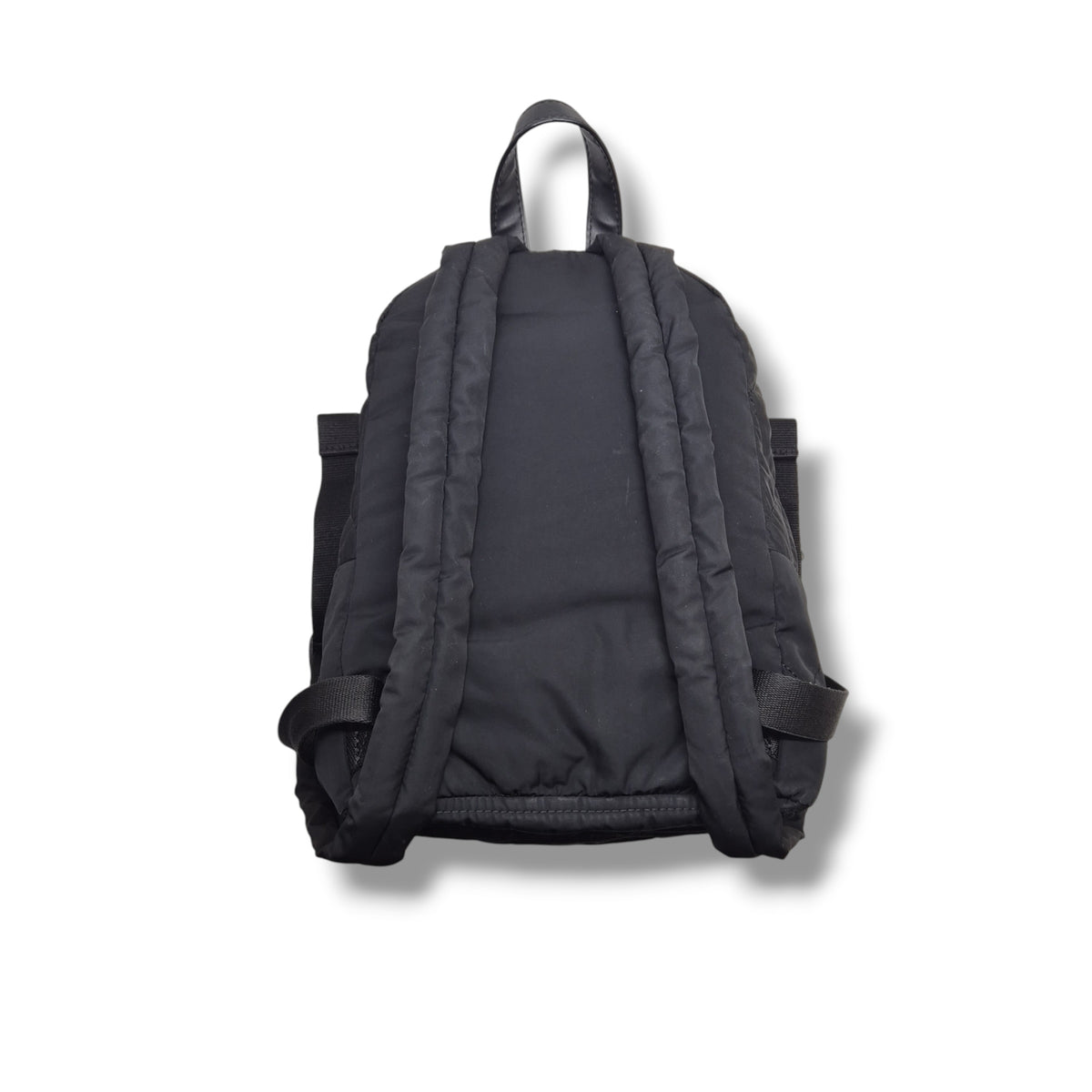 Marc Jacobs	Quilted Nylon Mini Backpack Ghw (Black)