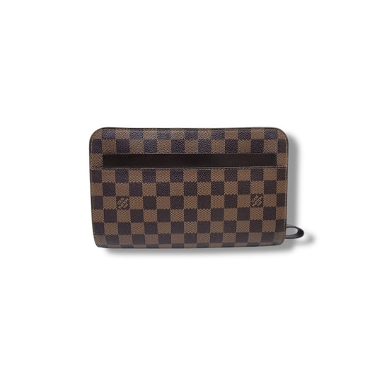 Louis Vuitton Saint Louis Clutch Damier Ebene Ghw