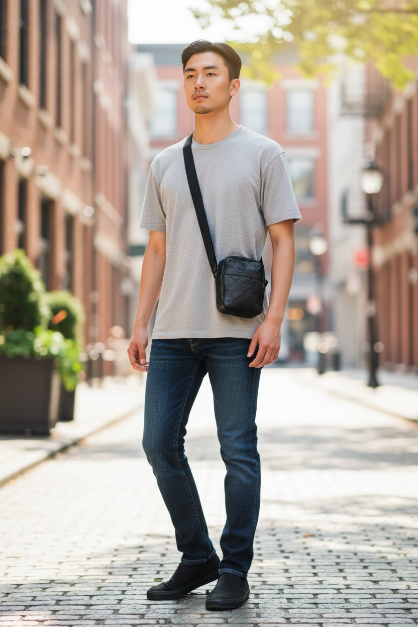 Louis Vuitton Danube PM Monogram Shadow Black Hardware