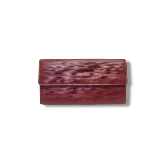 Louis Vuitton Sarah Wallet Epi Shw ( Red)