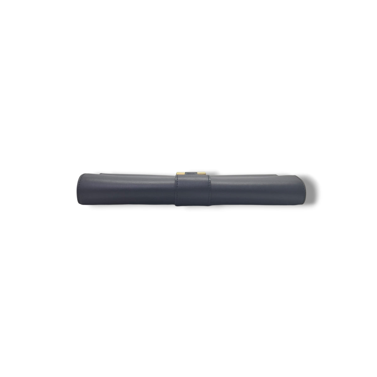 YSL Ligne Y Clutch Calfskin Leather Ghw (Black)