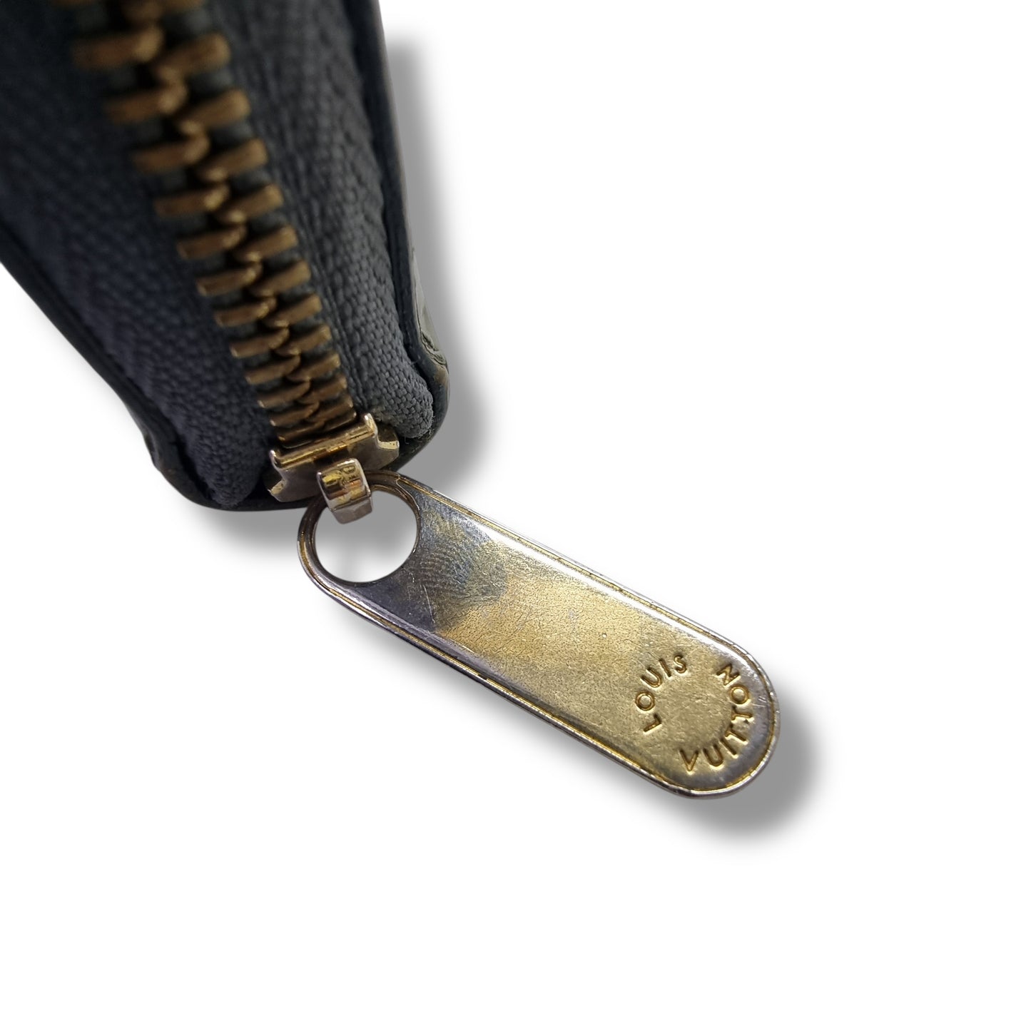 Louis Vuitton Zippy Wallet Monogram Vernis Ghw ( Green)