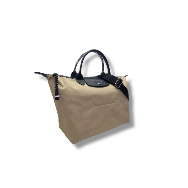 Longchamp Le Pliage Energy L Recycled Canvas Tote Bag Shw (Clay)