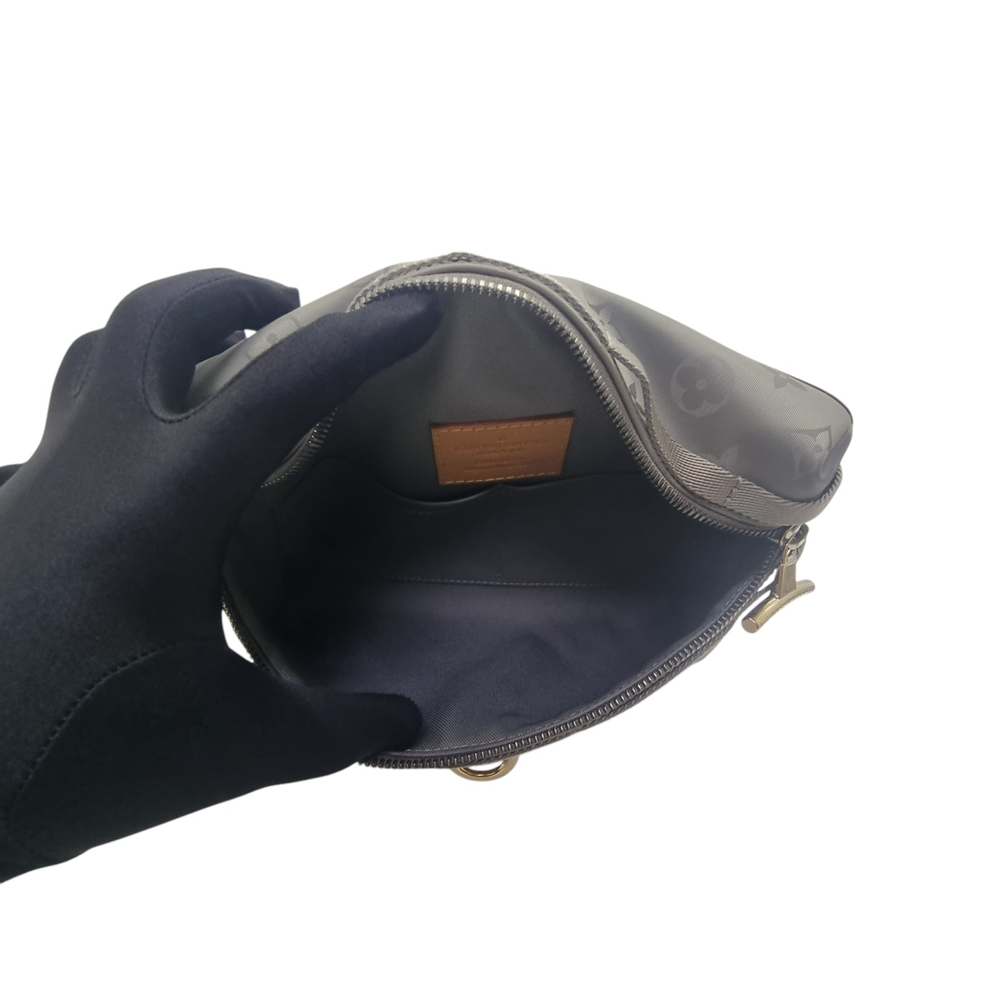 Louis Vuitton Titanium PM Messenger Bag Monogram Gray Ghw