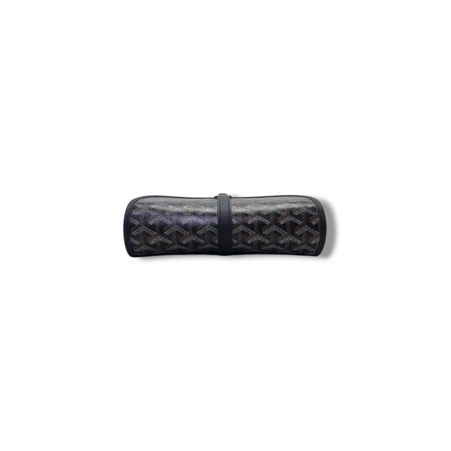 Goyard Belvedere 11 PM Goyardine Canvas Crossbody Phw (Black)