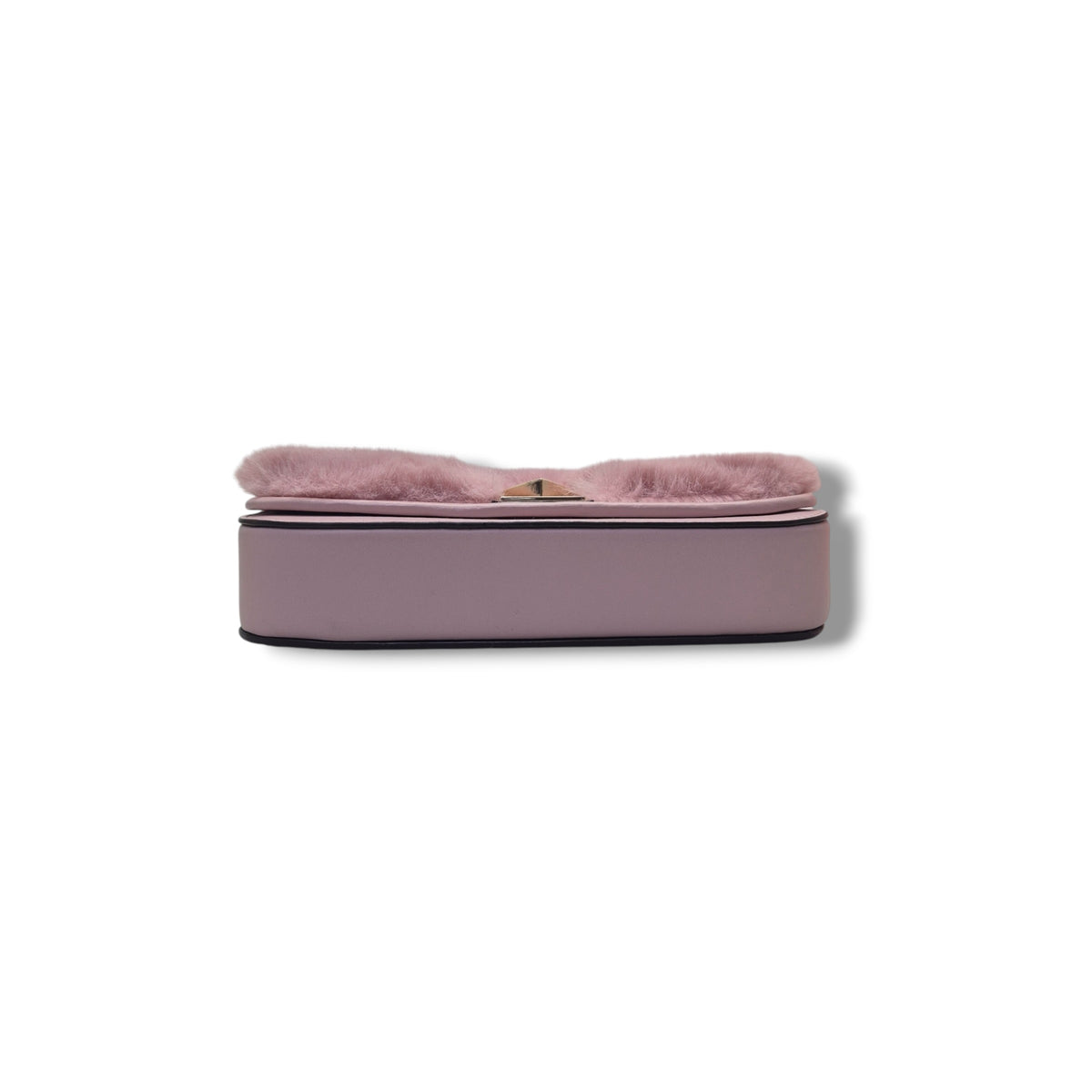 Kate Spade Nicola Faux Fur Leather Crossbody Ghw (Winter Pink)