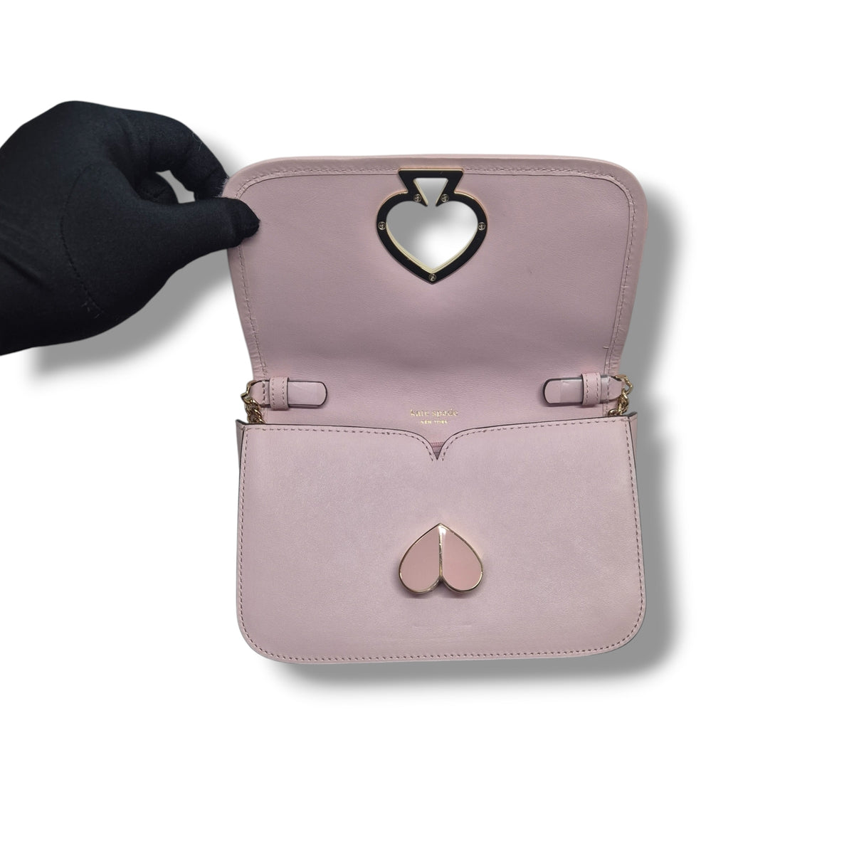 Kate Spade Nicola Faux Fur Leather Crossbody Ghw (Winter Pink)
