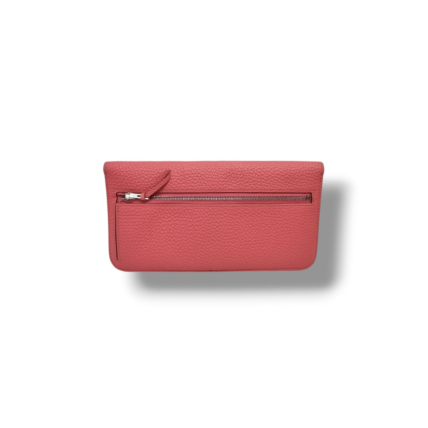 Hermes Dogon Evercolor Long Wallet Phw (Rose Azalee)