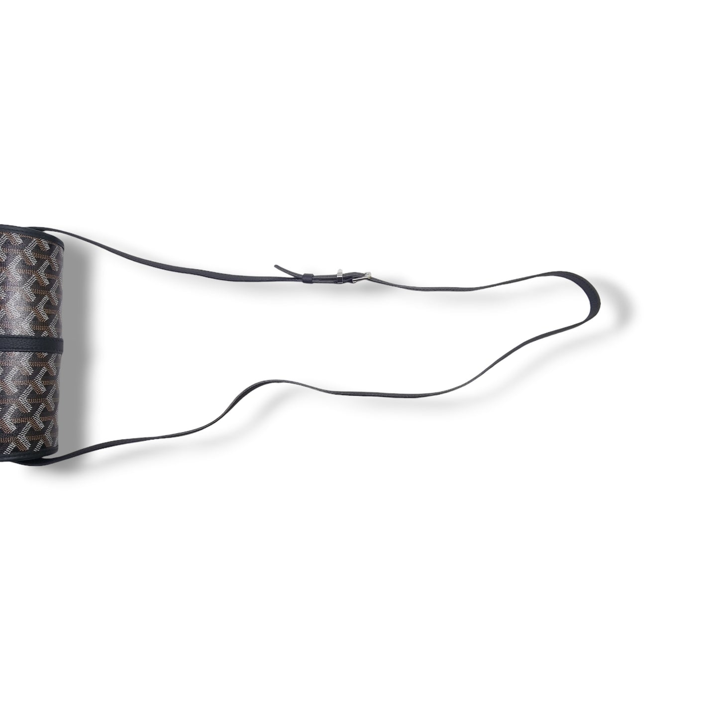 Goyard Belvedere 11 PM Goyardine Canvas Crossbody Phw (Black)