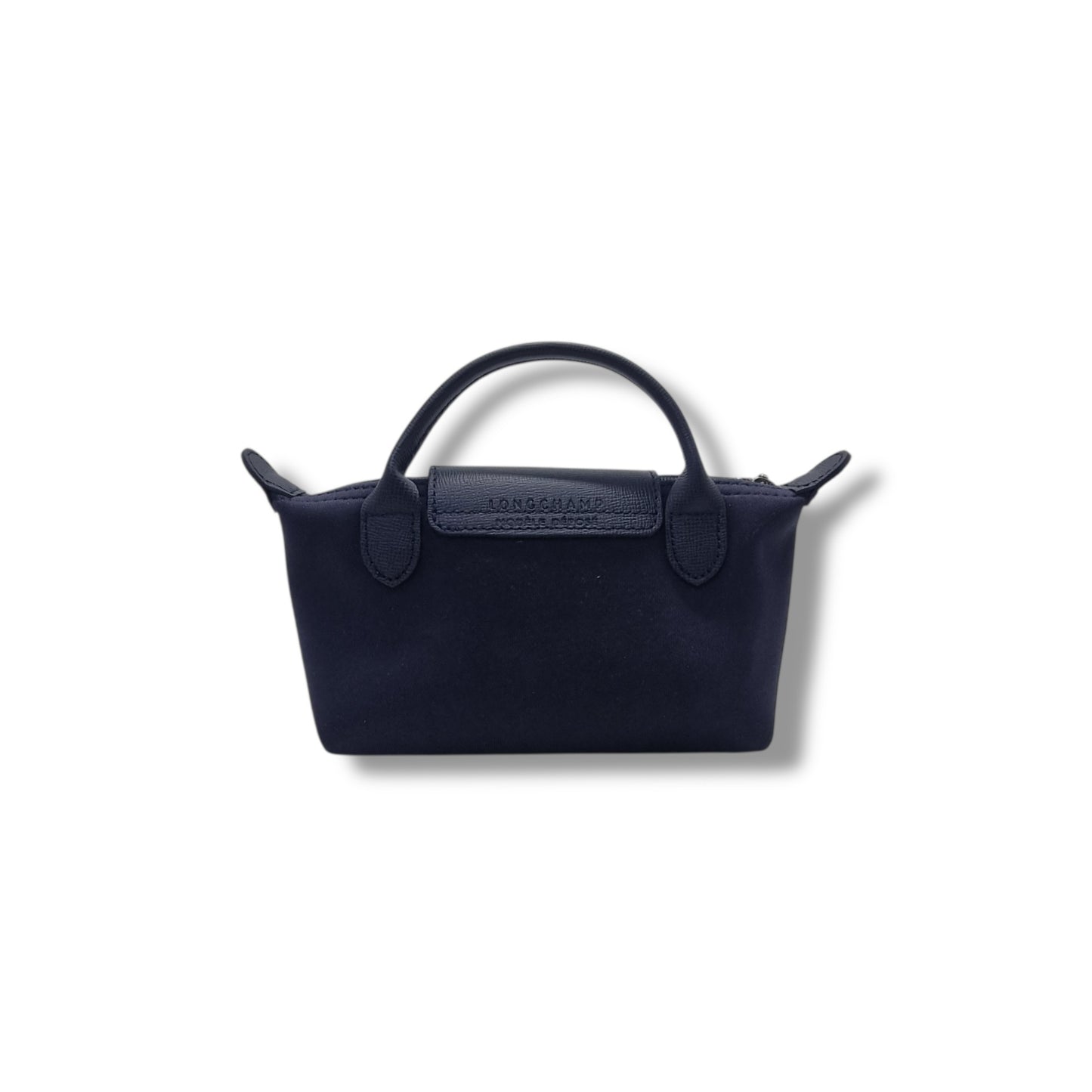 Longchamp Le Pliage Universel Cotton Jersey Pouch W/Handle Shw (Marine/Blue)