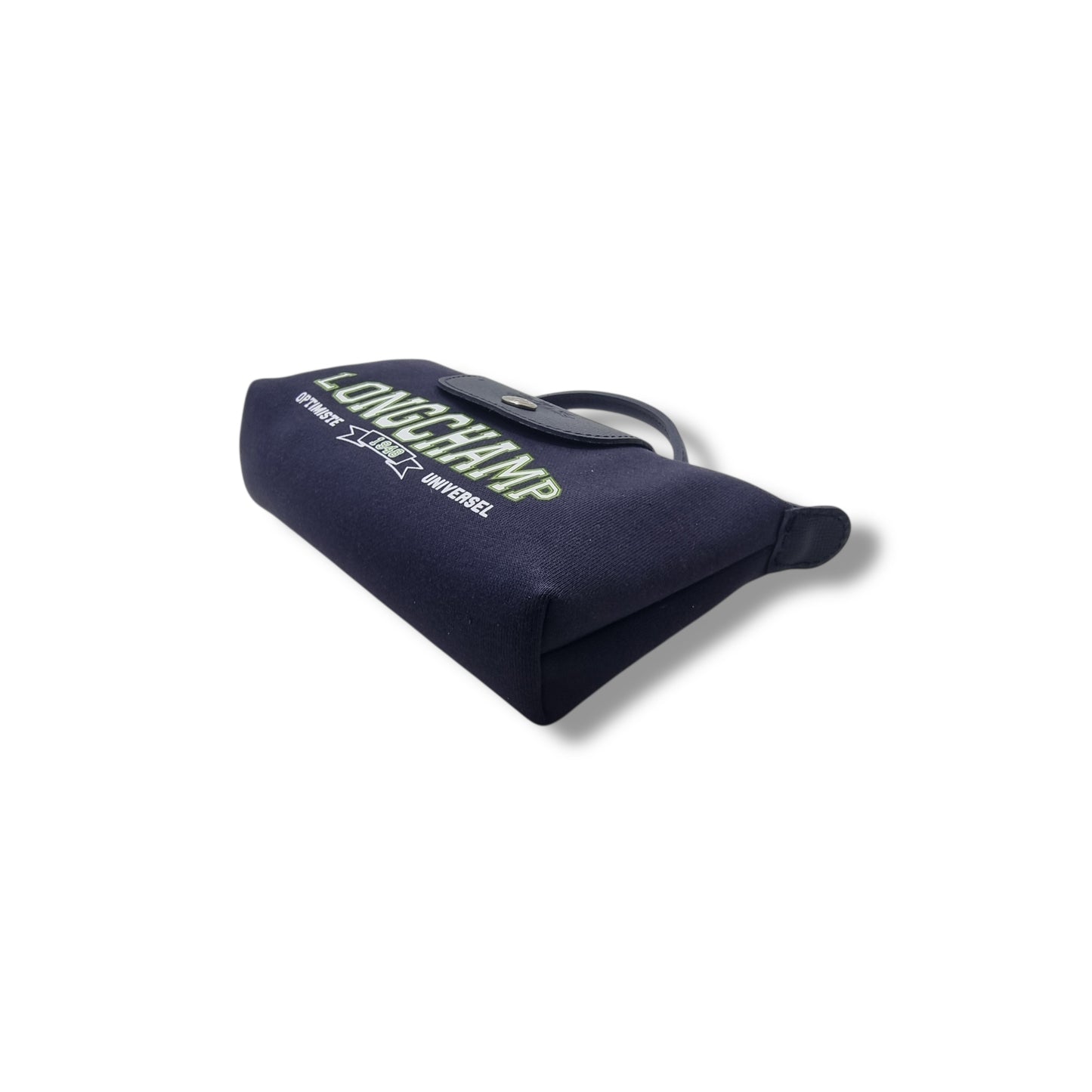 Longchamp Le Pliage Universel Cotton Jersey Pouch W/Handle Shw (Marine/Blue)