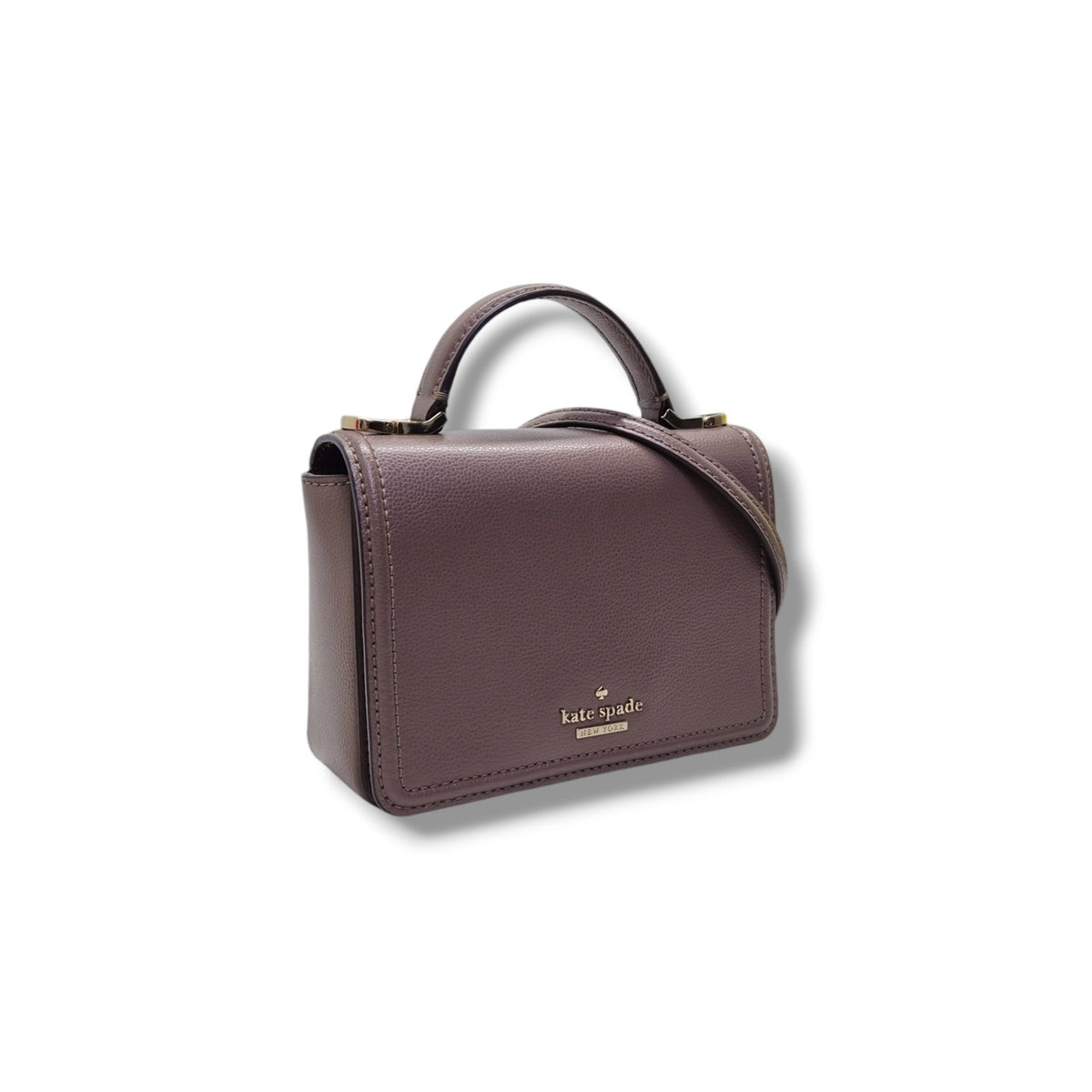 Kate Spade Maisie Patterson Drive Leather Crossbody Ghw (Brown)