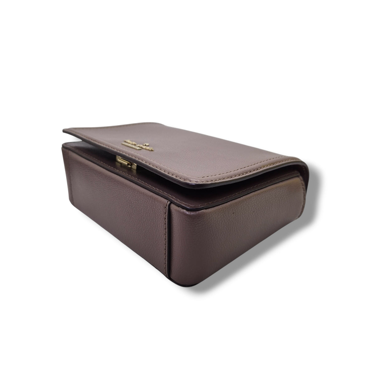 Kate Spade Maisie Patterson Drive Leather Crossbody Ghw (Brown)