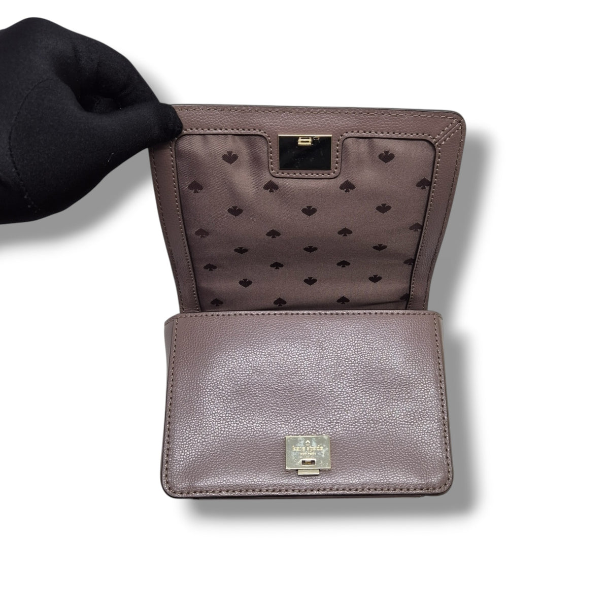 Kate Spade Maisie Patterson Drive Leather Crossbody Ghw (Brown)