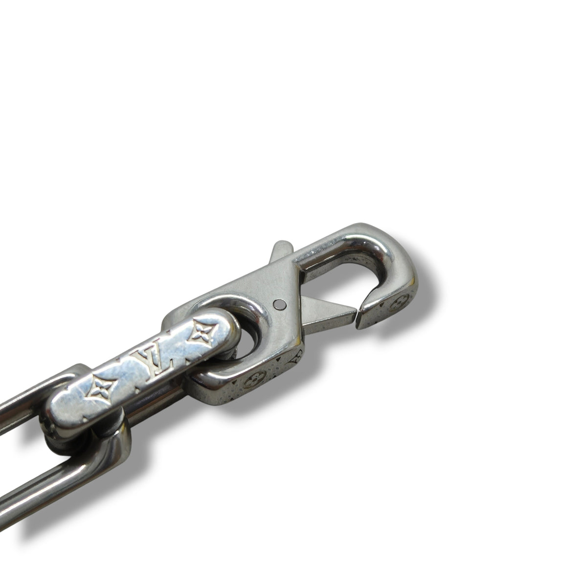 Louis Vuitton Chain Bracelet L Stainless Steel Silver