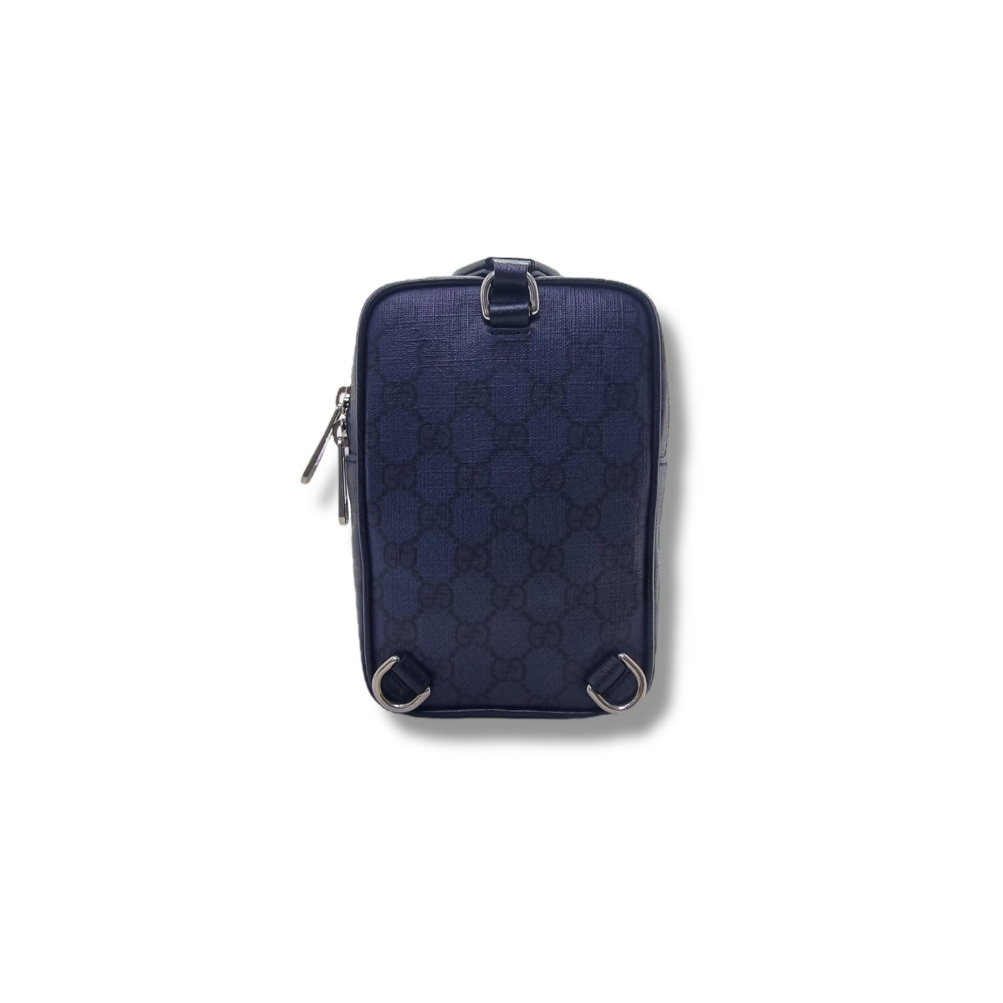 Gucci GG Ophidia Supreme Canvas Crossbody Shw (Blue)