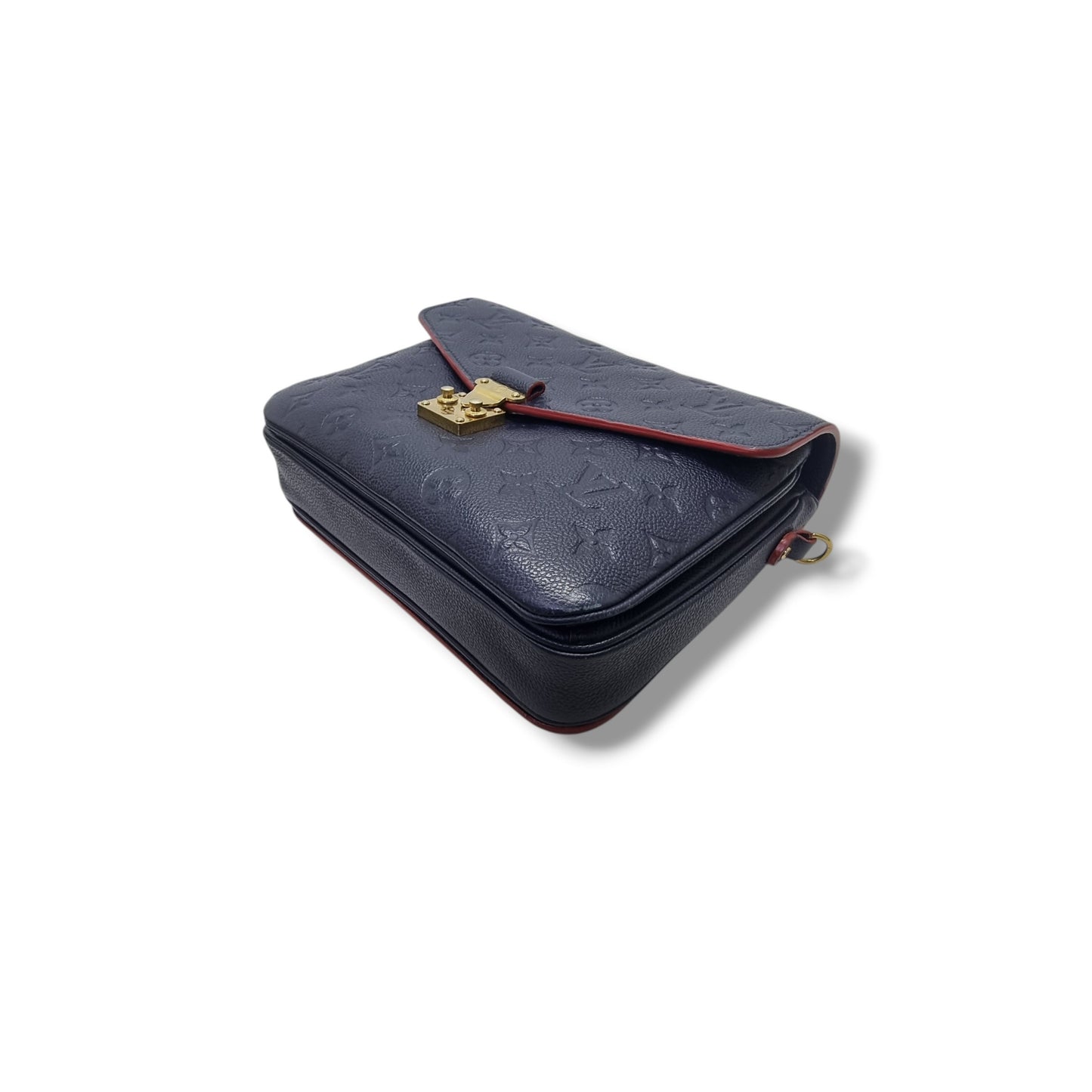 Louis Vuitton Pochette Metis Monogram Empriente Marine Rouge Ghw