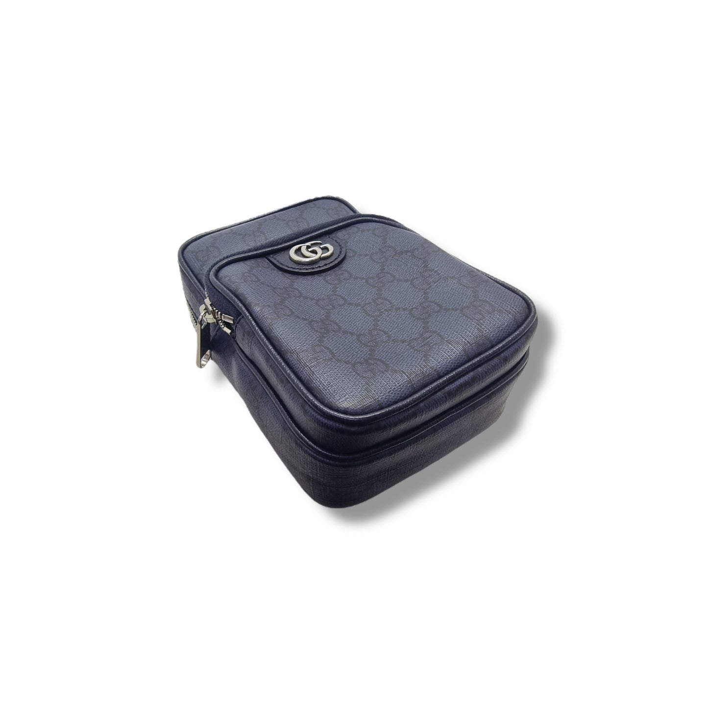Gucci GG Ophidia Supreme Canvas Crossbody Shw (Blue)