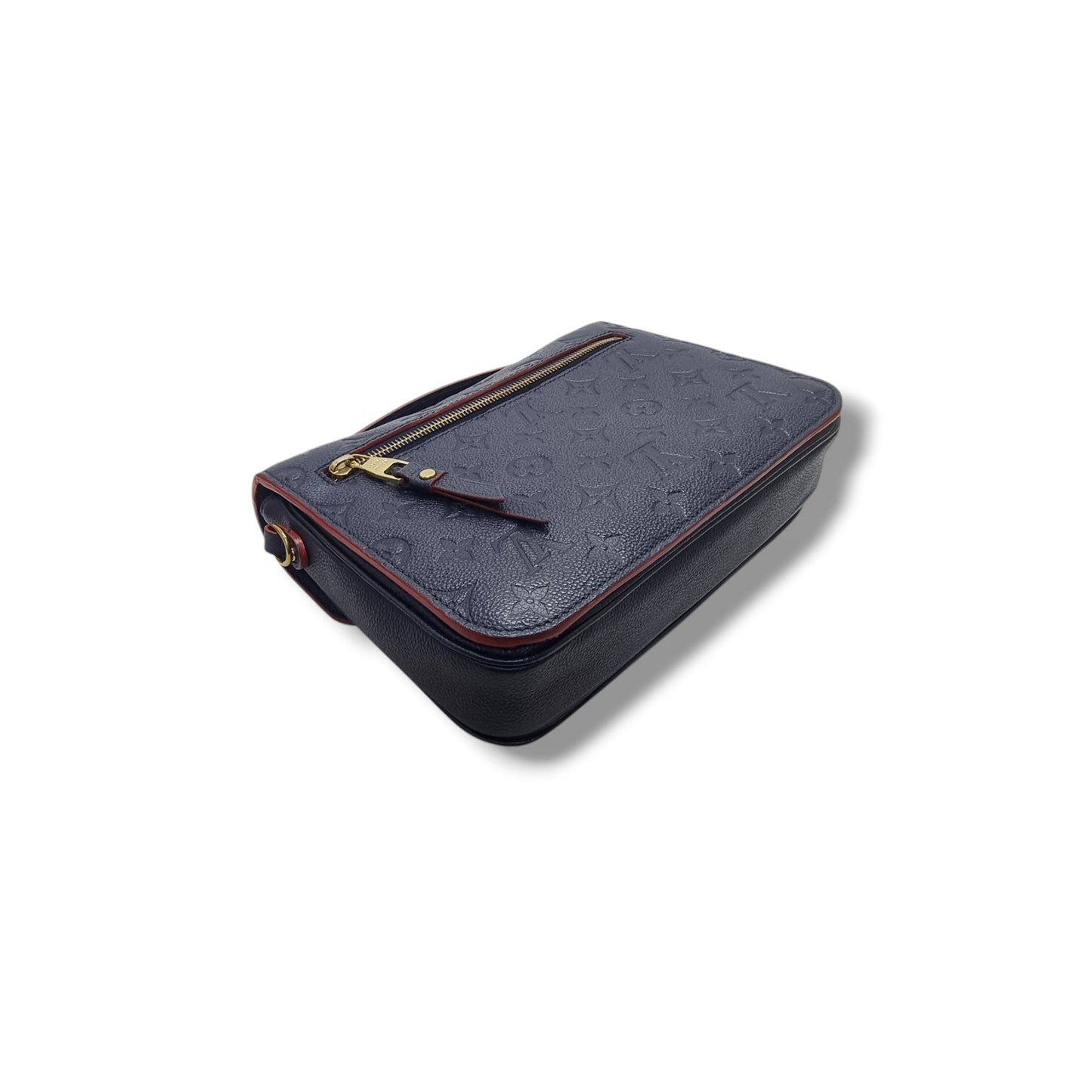Louis Vuitton Pochette Metis Monogram Empriente Marine Rouge Ghw