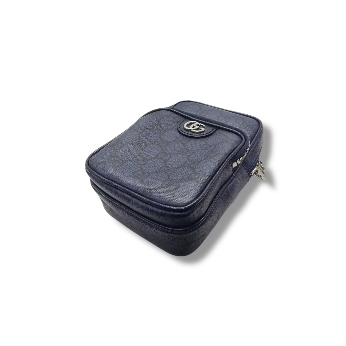 Gucci GG Ophidia Supreme Canvas Crossbody Shw (Blue)