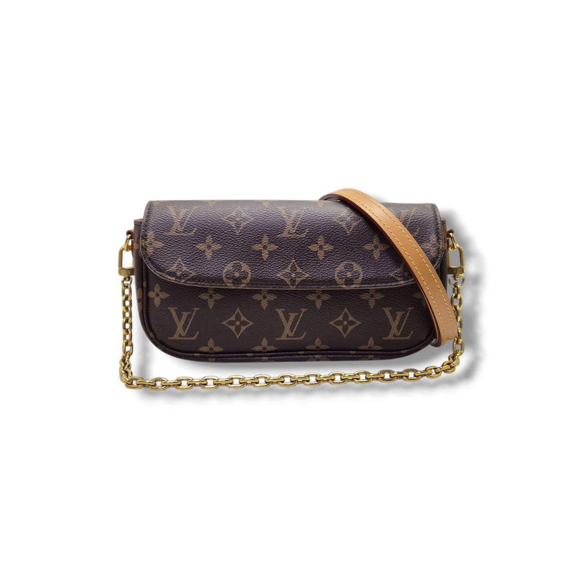 Louis Vuitton Ivy Wallet On Chain Monogram Ghw