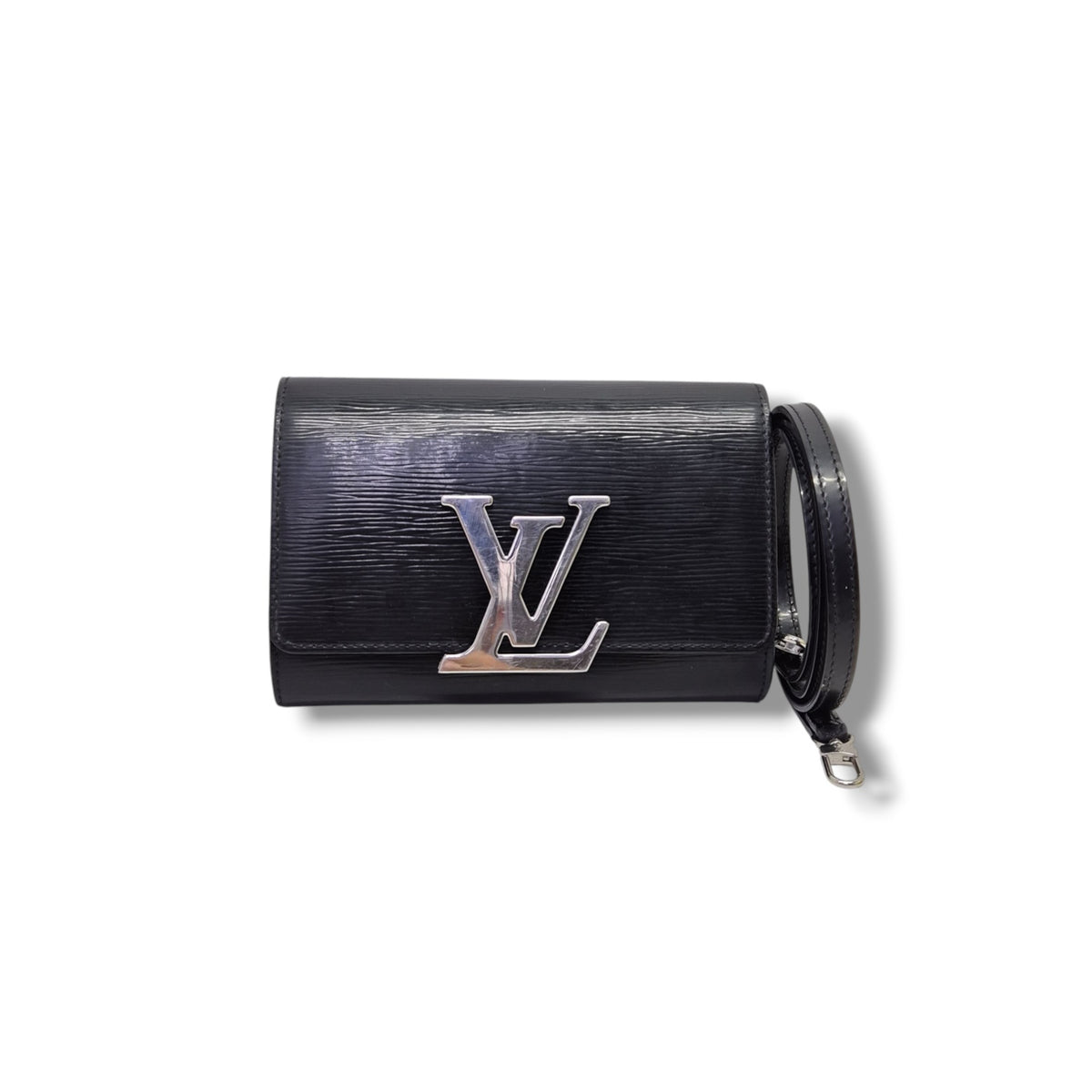 Louis Vuitton Louise Pochette Epi Black Shw