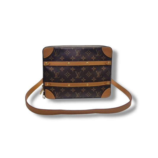 Louis Vuitton Soft Trunk Messenger Pm Monogram Ghw