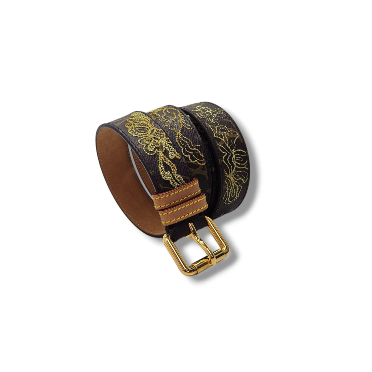 Louis Vuitton Dentelle Belt Monogram Ghw