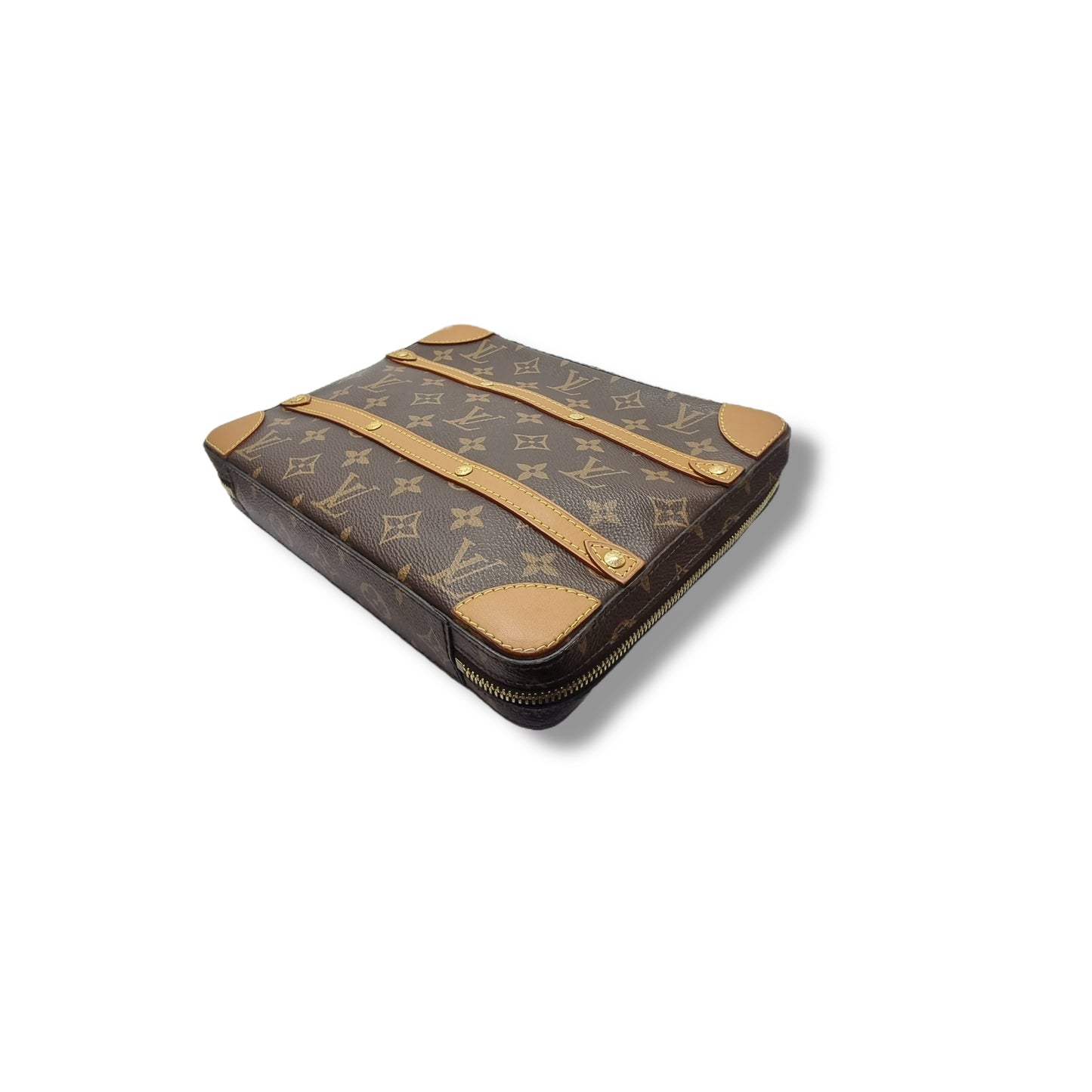 Louis Vuitton Soft Trunk Messenger Pm Monogram Ghw