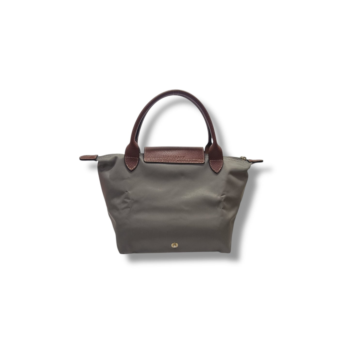 Longchamp Le Pliage Original S Recycled Polyamide Canvas Ghw (Grey)