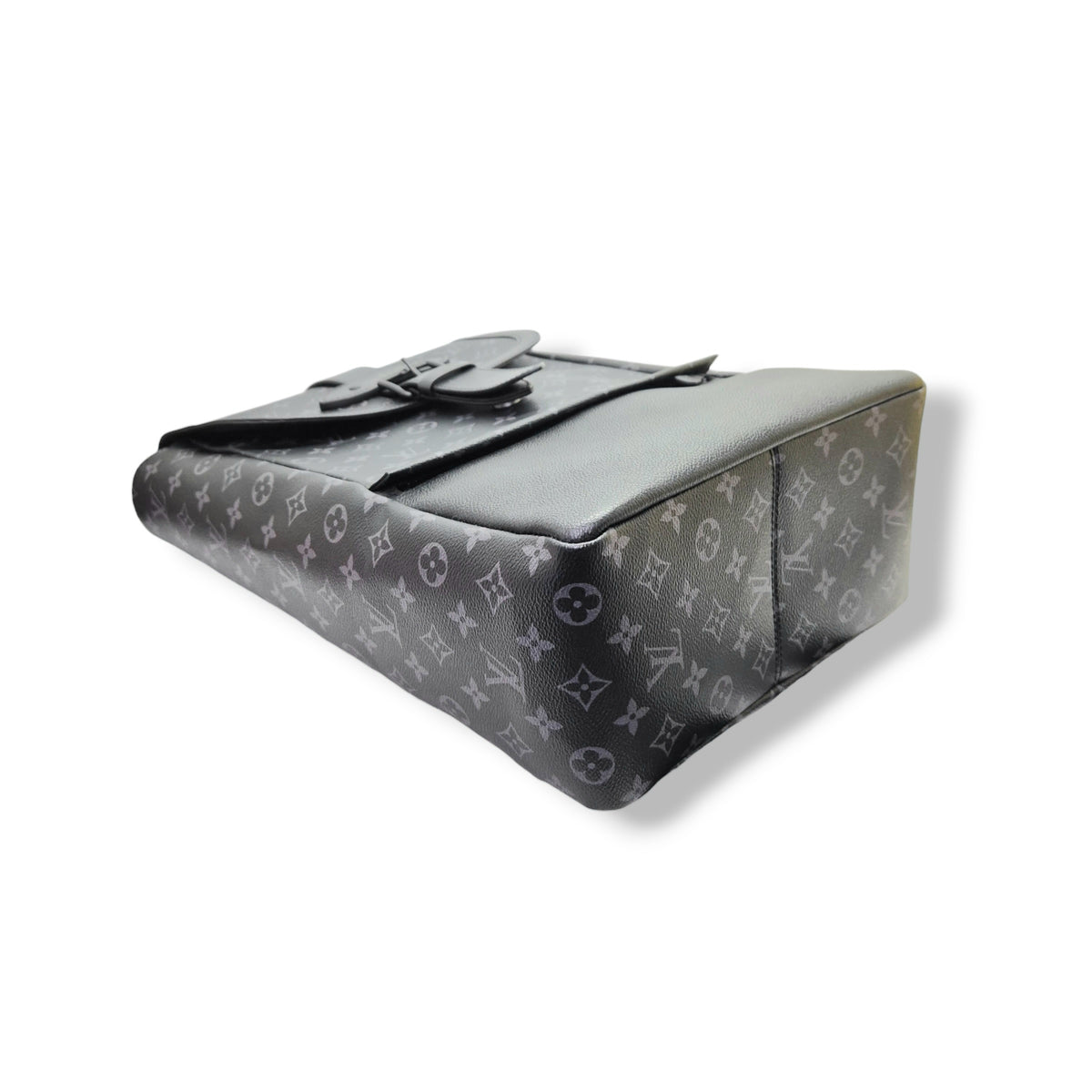 Louis Vuitton Saumur Backpack Monogram Eclipse Matte Black Hw