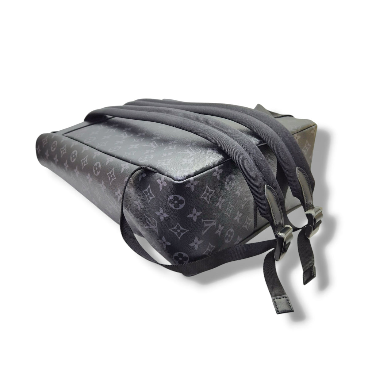 Louis Vuitton Saumur Backpack Monogram Eclipse Matte Black Hw