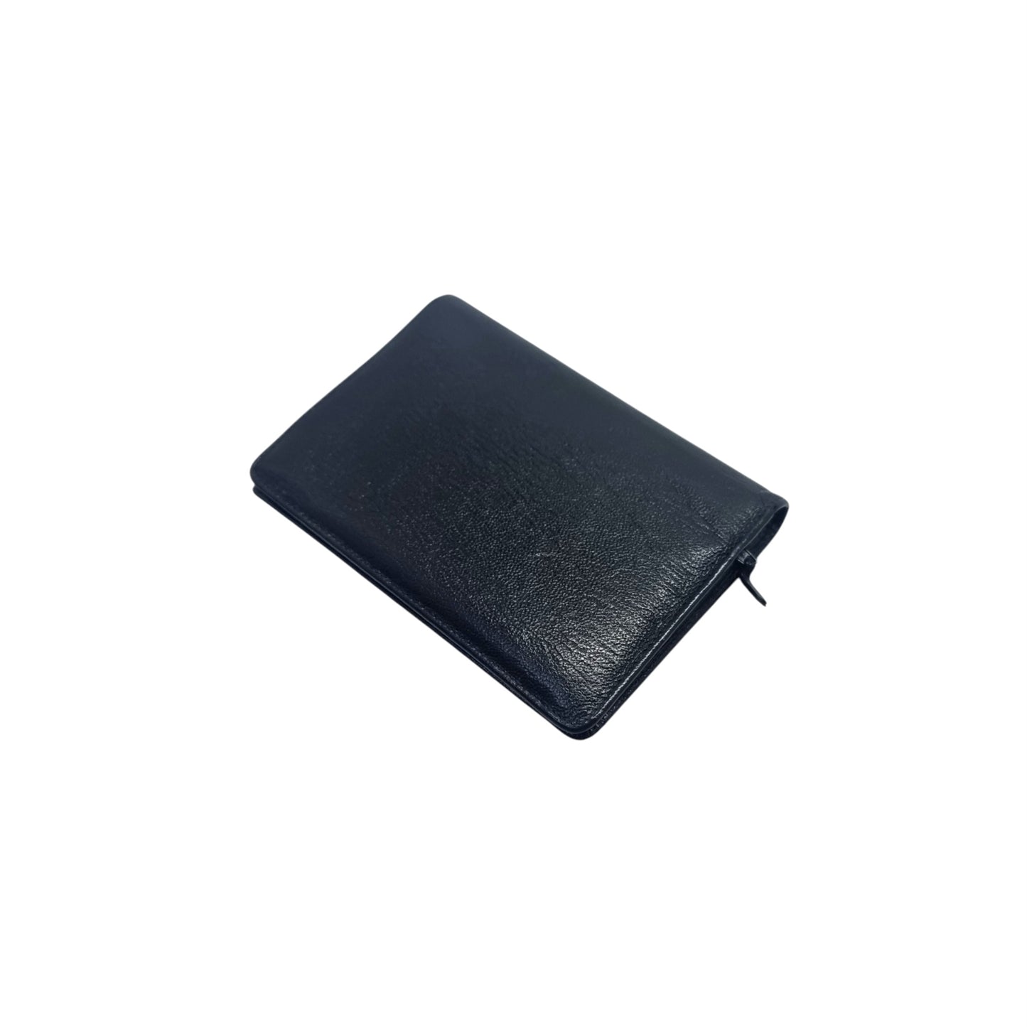 Chanel Wallet Bifold/Passport Holder Caviar Ghw (Black)