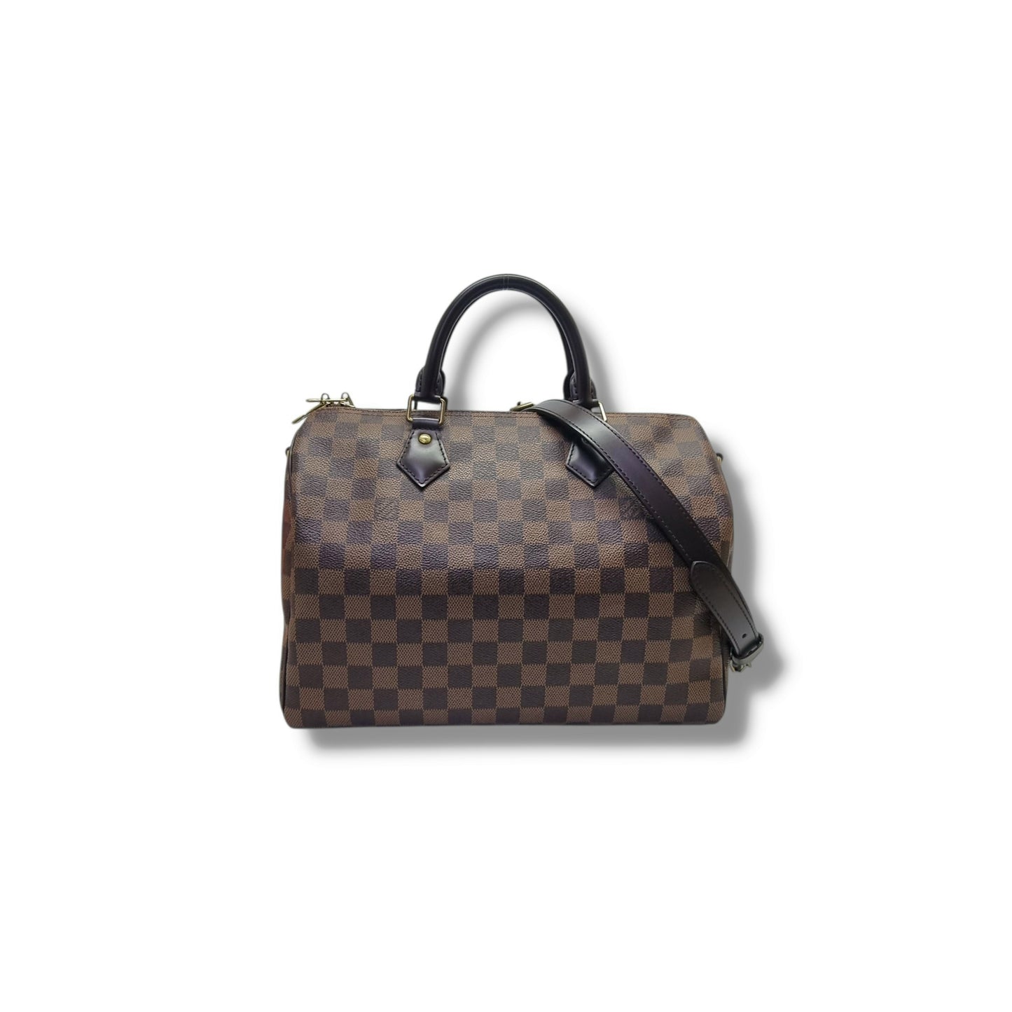 Louis Vuitton Speedy 30B Damier Ebene Ghw