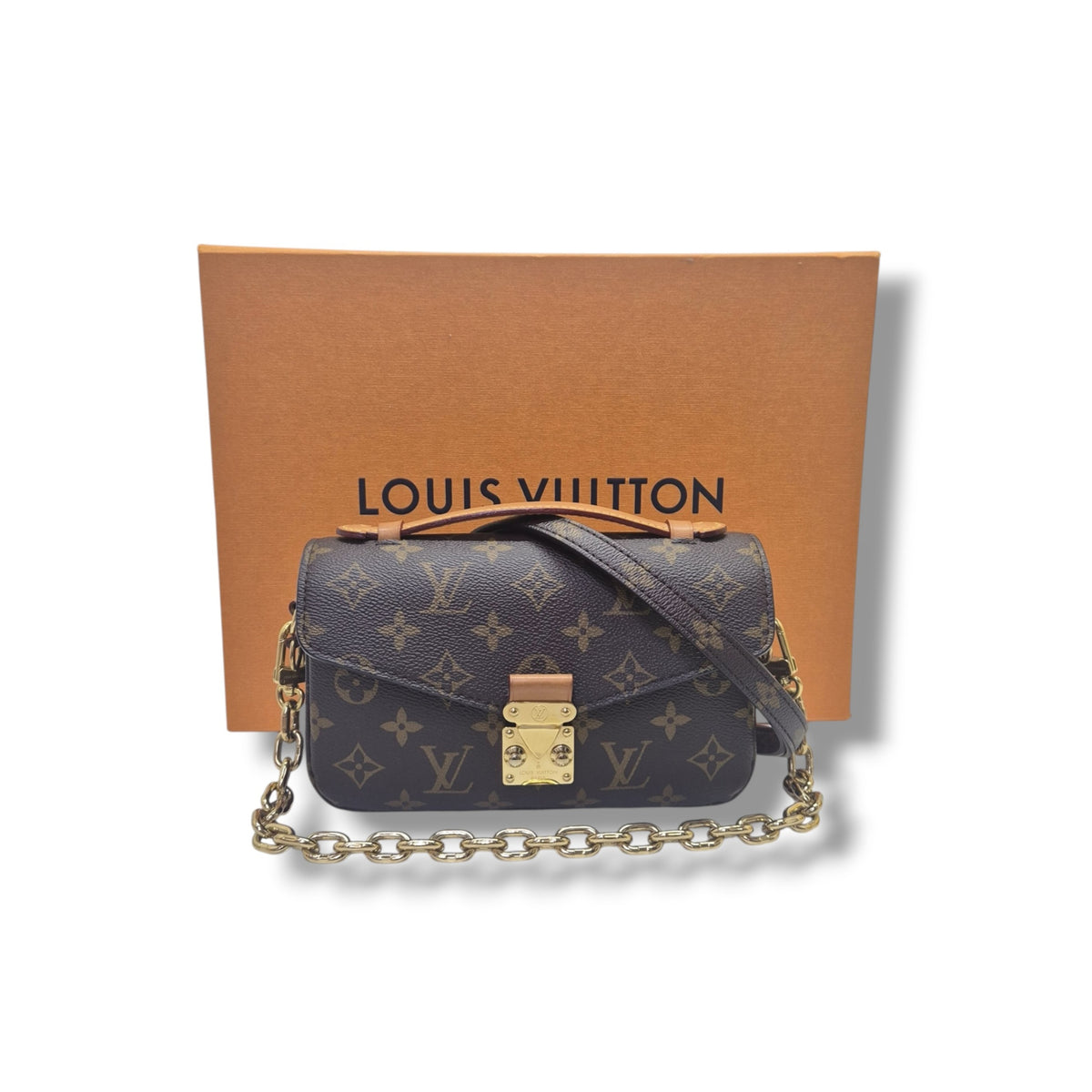 Louis Vuitton Pochette Metis East West Monogram Ghw