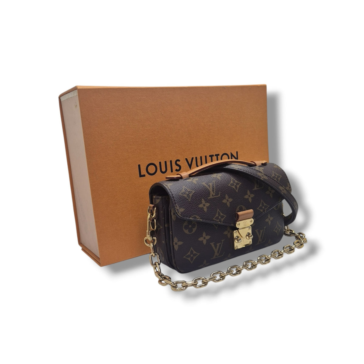 Louis Vuitton Pochette Metis East West Monogram Ghw