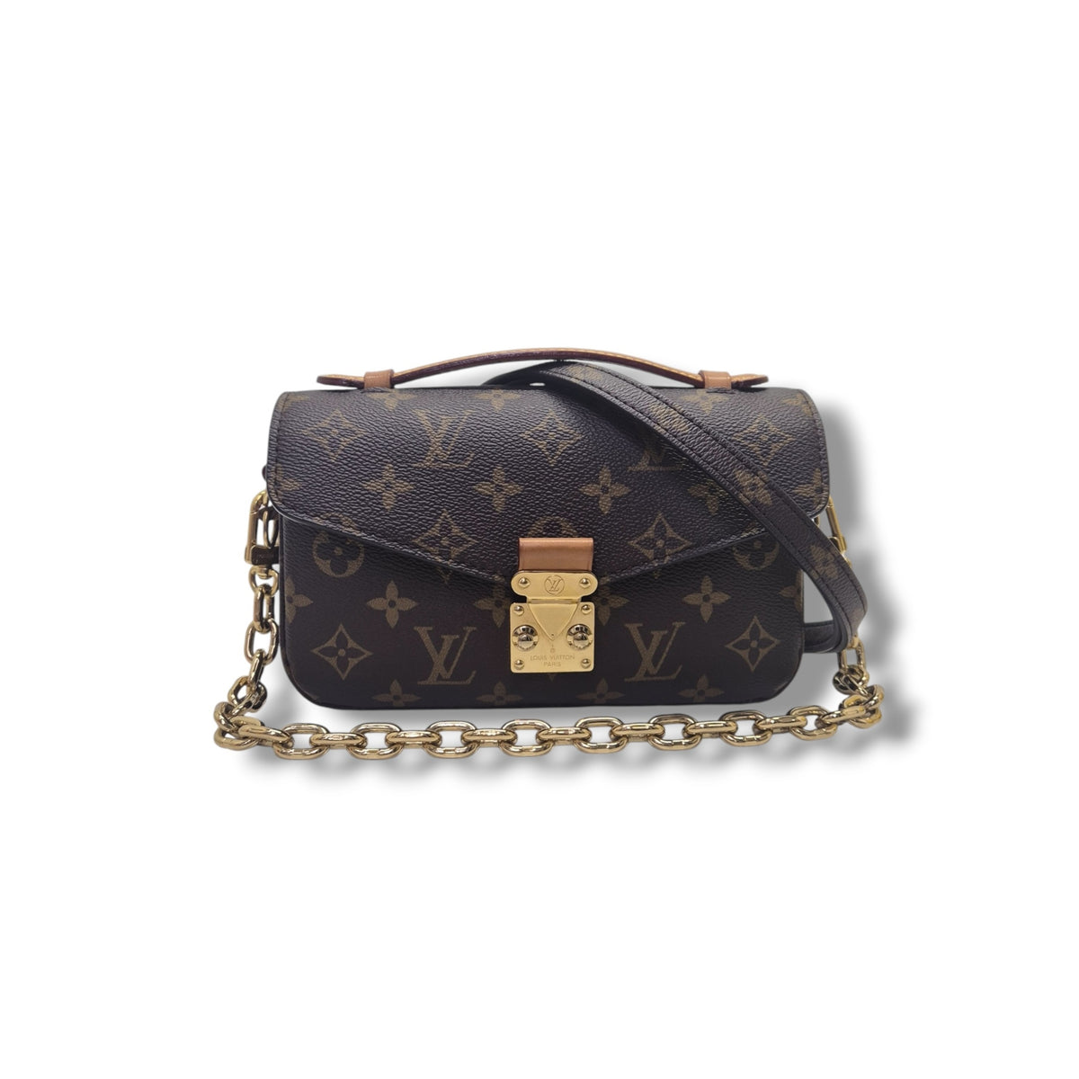 Louis Vuitton Pochette Metis East West Monogram Ghw