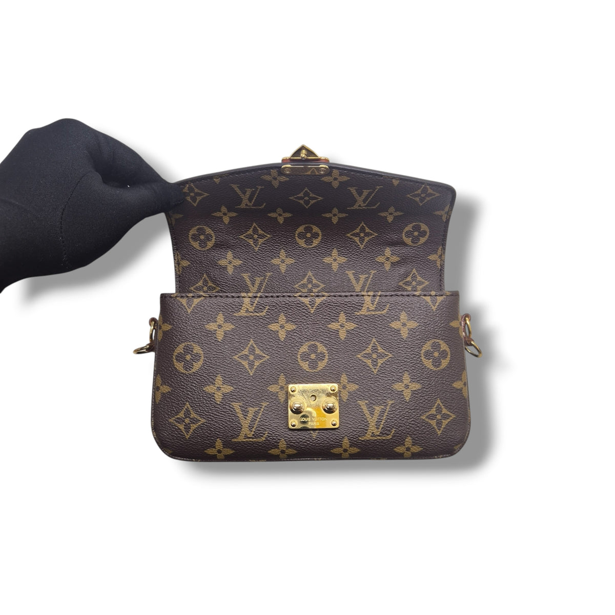 Louis Vuitton Pochette Metis East West Monogram Ghw