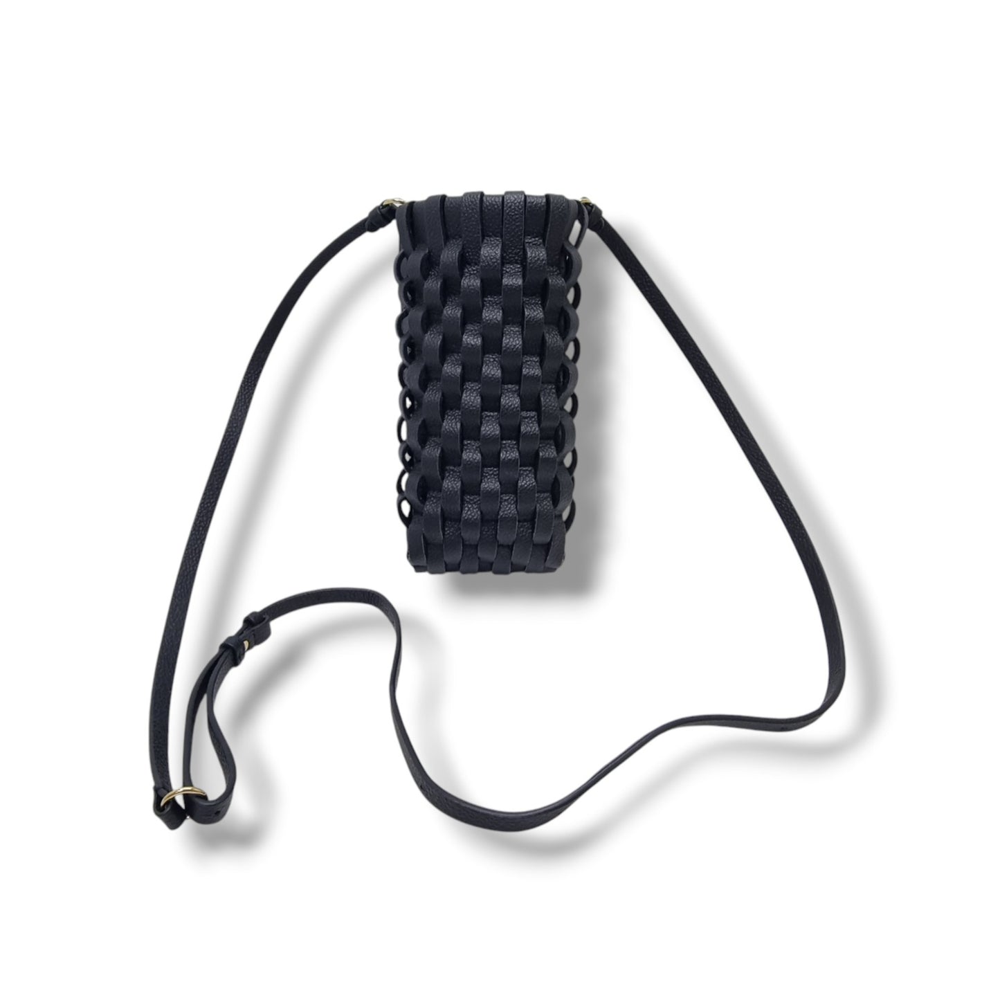 Polene Etui Telephone Onda Pouch Ghw ( Black)
