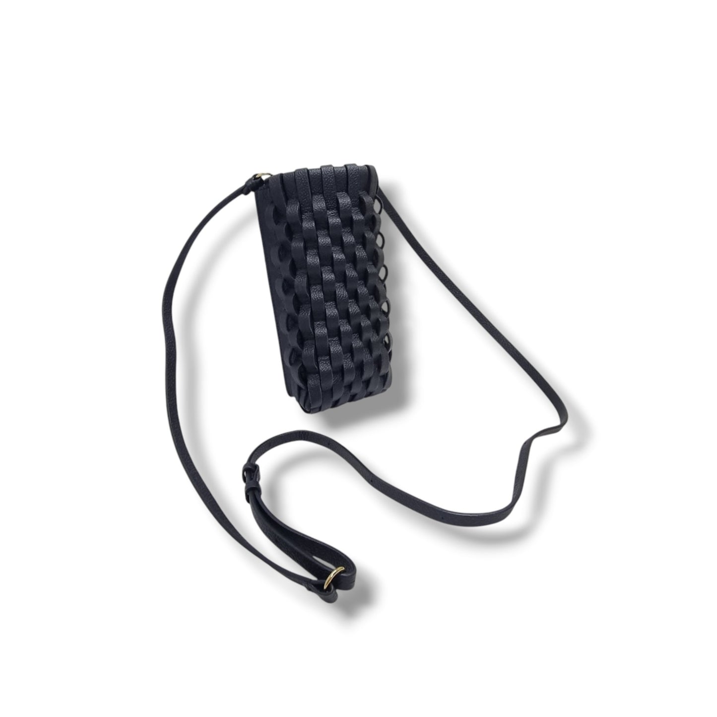 Polene Etui Telephone Onda Pouch Ghw ( Black)