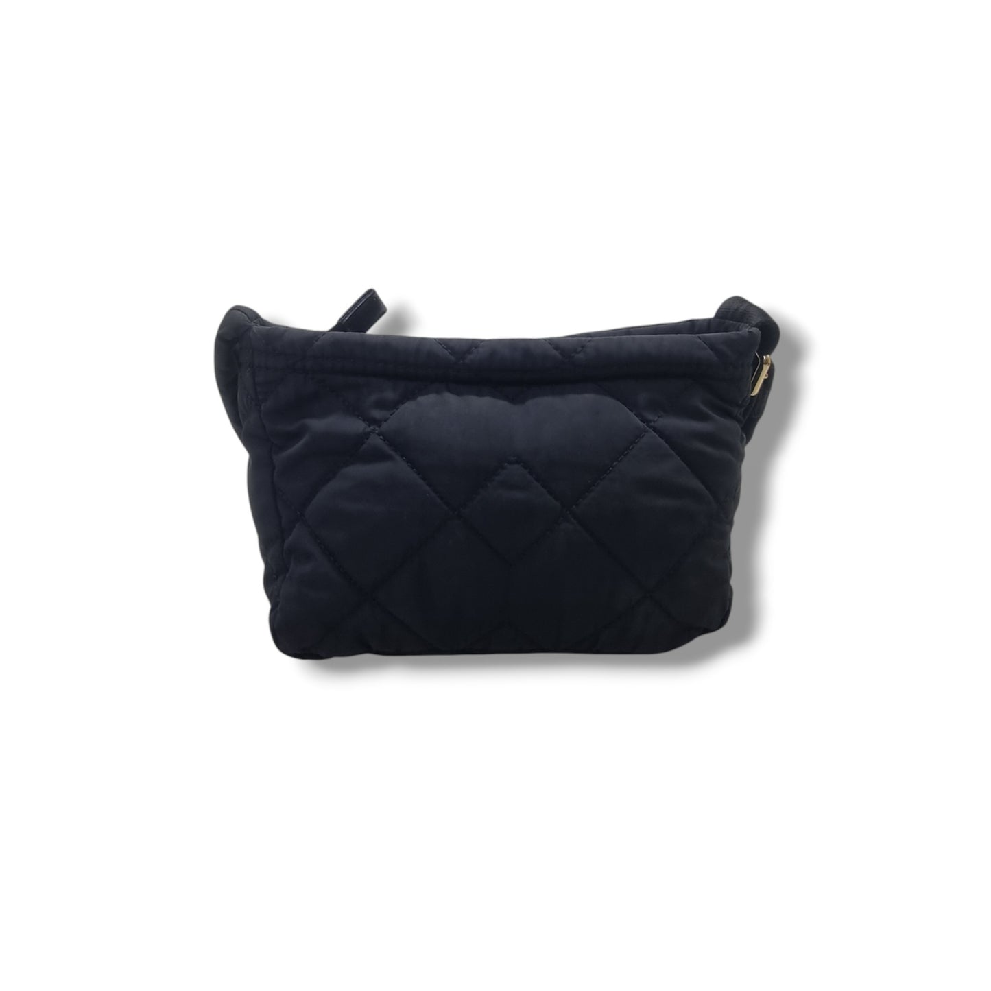 Marc Jacobs Quilted Nylon Crossbody Ghw (Black)