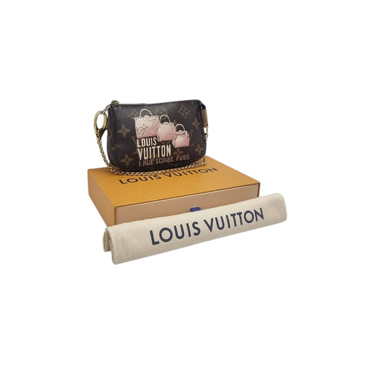 Louis Vuitton Pochette Mini Accessories Trunk Monogram Ghw